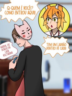 Senko catches a thief [SweetCuteWitch] PT-BR