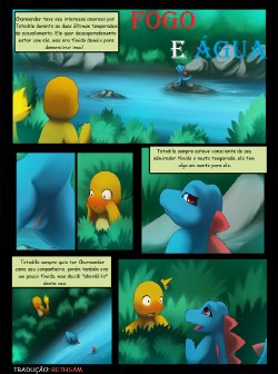 [DarkMirage] Charmander X Totodile | Fogo e Água (Pokemon) [Portuguese-BR] [Rethsam]