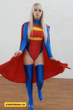 [UltraSexyHeroines] Sexy Teenage Super Heroine Cosplay Nude