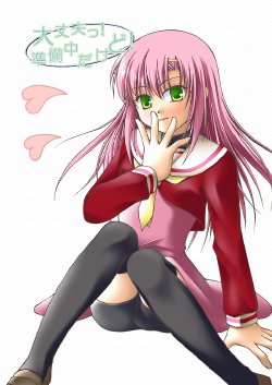 [Ringo Koucha (Futatsuki Kazuo, Kashimi Masao, Takamiya Sakura)] Daijoubu! Junbichuu dakara (Hayate no Gotoku!)