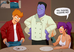 [Kotaotake] Typical date with Fry (Futurama)