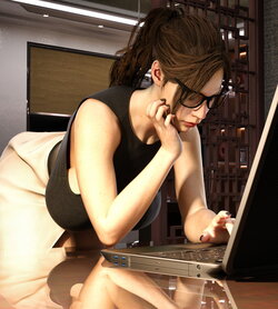 IRRELEVANT3D - Claire At The Office (Textless)