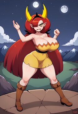 Hekapoo (Star Vs the Forces of Evil) [AI generated]