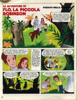 Le avventure di Flo, La Piccola Robinson - Perduti nella foresta