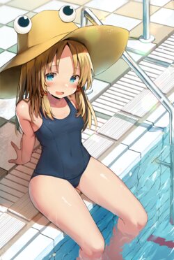 [Mamemochi] Suwako-sama to Pool (Touhou Project)