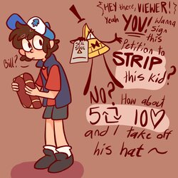 Bill and Dipper's Strip Game (Cuntboy) (Ongoing)
