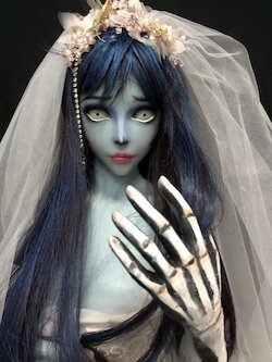 Halloween zombie bride, love me tender~