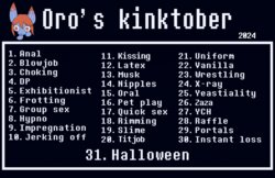 [Oro97] Kinktober 2024 (Ongoing)