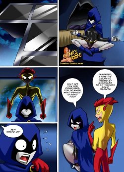 [Palcomix] Raven X Kid Flash (Teen Titans)