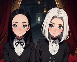 Wednesday Addams & Sabrina Spellman [AI Generated]