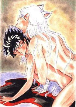 Kurama x Hiei