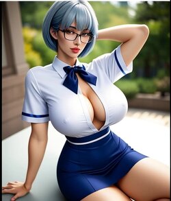 ★PATREON★DigitalDivas (Rei Ayanami)  [AI Generated]