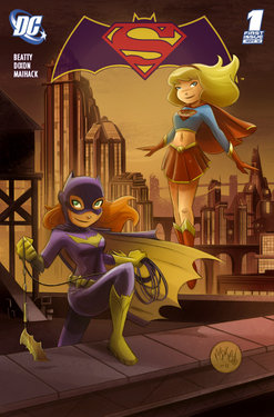 (mikemaihack) Batgirl/Supergirl