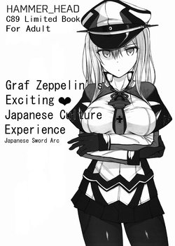 (C89) [HAMMER_HEAD (Makabe Gorou)] Graf Zeppelin no Wakuwaku ❤ Nihon Bunka Taiken - Nihontou Hen | Graf Zeppelin's Exciting ❤ Japanese Culture Experience - Japanese Sword Arc (Kantai Collection -KanColle-) [English] [Rozett]