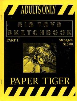 [Paper Tiger] Big Toys Sketchbook