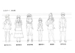 [model-sheet] Eroge! H mo Game mo Kaihatsu Zanmai