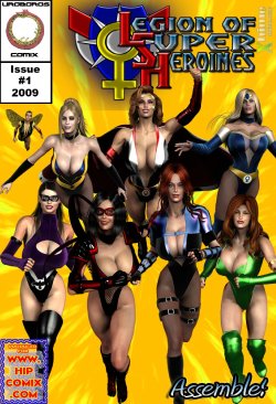 Legion of super heroines 01 - Assemble