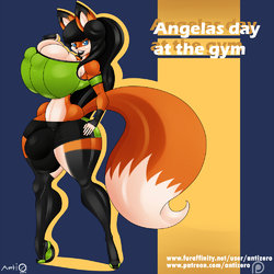 [Antizero] Angela's day at the gym