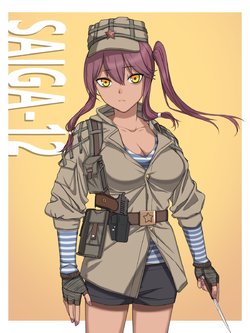 Girls' Frontline Character Fan Art Gallery - Saiga-12