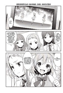 (COMIC1☆8) [Sweet Pea (Ooshima Tomo)] A-RISE no Tsubasa-sama wa Honoka-chan to Dancin' Dancin' shitai rashii (Love Live!) [Spanish]