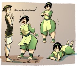 [EmmaBrave3] Thic Toph (Avatar: The Last Airbender) [Spanish]