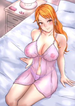 [Hon-Jamaica] Nami to Ecchi Suru Hanashi (One Piece)