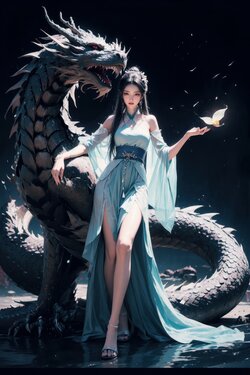 [AI Generated] SmileSheep - Dragon Fairy