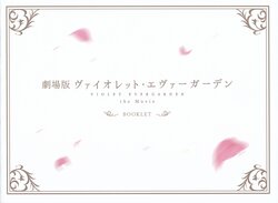 Gekijouban Violet Evergarden Booklet + Cards + Jacket + Letter