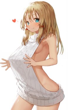 [Mamemochi] Suwako-sama ni Rei no Sweater o Kite Moraimashita (Touhou Project)