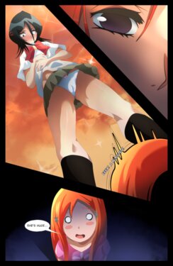 [sachinon] Rukia-chan swallows Orihime