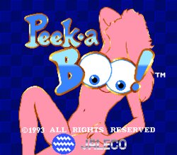 [Jaleco] Peek-a-Boo! (1993) (Arcade)