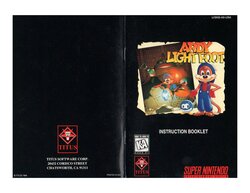 Ardy Lightfoot (1993) - SNES Manual