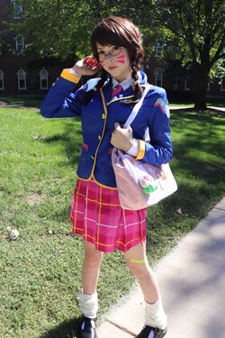 Melondoki - D.Va schoolgirl