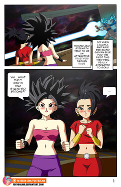 [FoxyBulma] Saiyan Threesome (Dragon Ball Super)