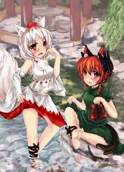 [463 Li] 白狼黑猫 (Touhou Project)