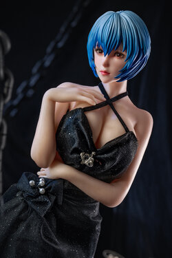 Rei Ayanami hentai figure sex doll