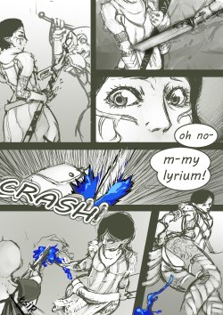 [muhboobz] Merrill's Lyrium Mishap (Dragon Age)