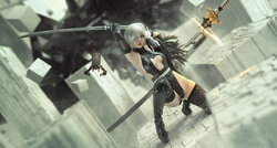 爆机少女喵小吉 - Nier 2B