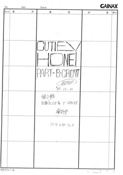 Re: Cutie Honey Episode 3 Storyboards