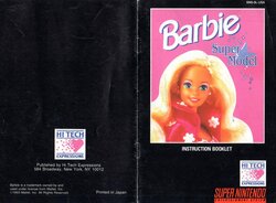 Barbie: Super Model (1993) - SNES Manual