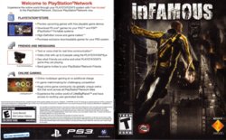 Infamous (PlayStation 3) Game Manual