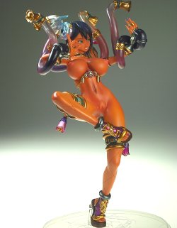 MEGAHOUSE LUNA LUNA queen's blade rebelion figure ( CUSTON FIGURES )