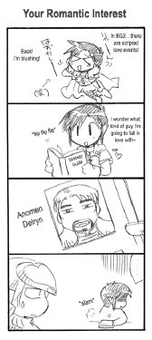 Doujin's Gate with Gusto (Baldur's Gate 4koma)