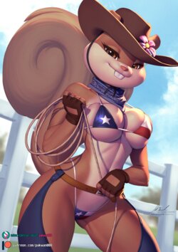 Howdy, Partner! (Sandy Cheeks) [Pakwan008]