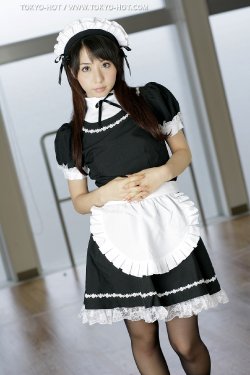 [TOKYO HOT] French Maid cosplay Fuck - Hitomi Nishikawa