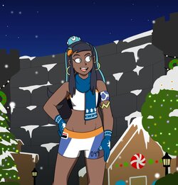 [ComicalWeapon] Gingerbread Village - Nessa