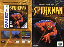 Spiderman N64 + PSX Manuals