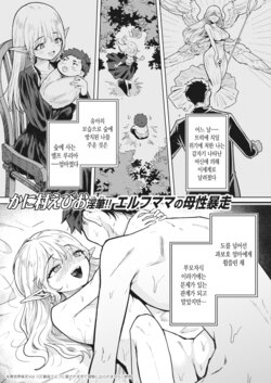 [Kanimura Ebio] Zoku Mama Elf ni Aisaresugite Bouken ni Deraremasen! | 속 엘프 마마에게 너무 사랑받아서 모험을 못 떠나겠습니다! (Isekai Rakuten Vol. 20) [Korean]