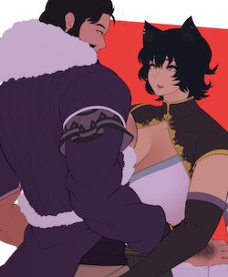 [NachocoBana] "Welcome Home, Dear" Ghira_x_Kali (RWBY)