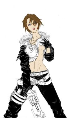 (Genderbendererd Heroes) Miss Squall